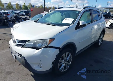 2013 Toyota Rav4 Limited from USA, damaged, VIN 2T3YFREV9DW043389
